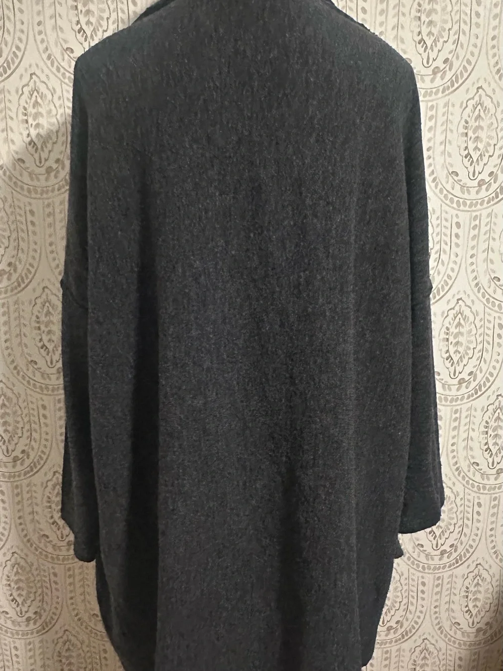 Dark Blue Open-Front Women's Sweater Cardigan - used several times great basic
